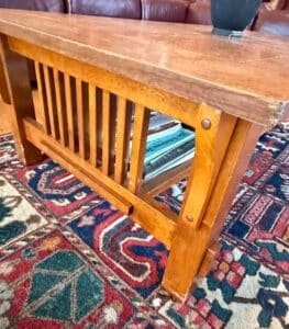 Arts-and-Crafts-Mission-Oak-Table-Set-third-image