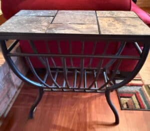 Ashley-Furniture-Antigo-Slate-Top-Chair-Side-End-Table-with-Magazine-Rack