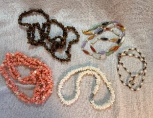 Assorted-Gemstone-Shell-and-Coral-Necklaces