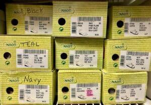 Assorted-Womens-Footwear-Boxes-Talbots-Naot-Sperry-Stuart-Weitzman-Mephisto-Cole-Haan-Ecco-Alex-Marie-Vince-Camuto-second-image