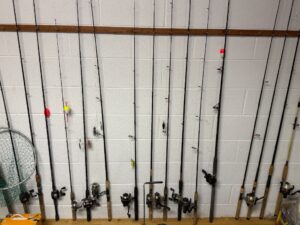 Assortment-of-Fishing-Rods-and-Reels