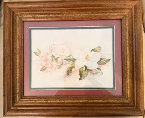 Ava-Freeman-Watercolor-Painting-of-Magnolia-and-Cherry-Blossoms