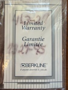 Berkline-Blue-Leather-Recliner-second-image