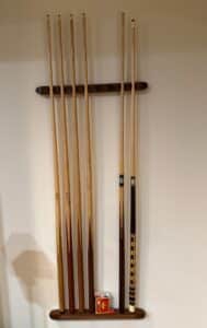 Billiard-Cue-Set-with-Wall-Rack