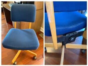 Blue-Upholstered-Office-Chair-with-Wooden-Accents