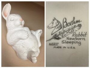 Boehm-Newborn-Sleeping-Rabbit-Figurine