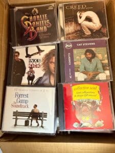 Collection-of-Assorted-Music-CDs