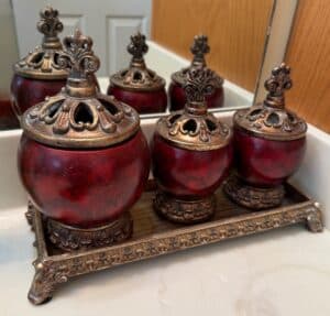 Decorative-Canister-Set-with-Tray