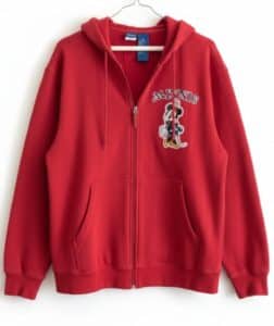 Disney-Minnie-Mouse-Red-Embroidered-Full-Zip-Hoodie