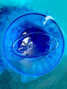 Fenton-Colonial-Blue-Hobnail-Ruffled-Compote-second-image