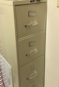 Four-Drawer-Metal-Filing-Cabinet