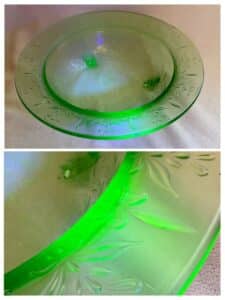 Green-Uranium-Glass-Rose-and-Thorn-Pattern-Plate