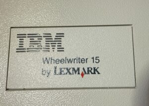 IBM-Wheelwriter-by-Lexmark-Typewriter-second-image