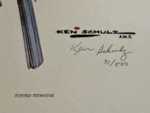 Ken-Schulz-Tufted-Titmouse-Limited-Edition-Print-second-image