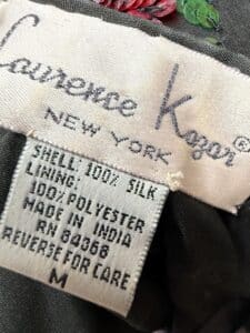 Lawrence-Kazar-Beaded-Floral-Dress-second-image