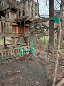 Leisure-Time-Products-Wooden-Playset-with-Swing-Set-and-Slide-third-image