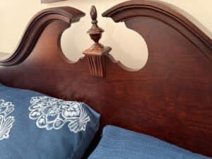 Mahogany-Four-Poster-Bed-with-Carved-Headboard-third-image