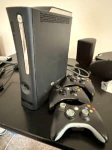 Microsoft-Xbox-Console-with-Controllers