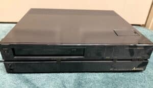 Mitsubishi-Hi-Fi-VHS-Stereo-Video-Cassette-Recorder-FX