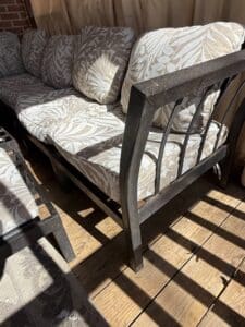 Outdoor-Sectional-Sofa-with-Ottomans-and-Botanical-Leaf-Pattern-second-image