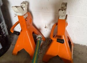 Pair-of-Allied-Ton-Ratchet-Jack-Stands
