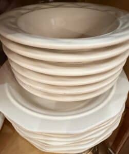 Pfaltzgraff-Yorktowne-Stoneware-Plates-and-Bowls