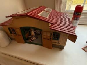 Playmobil-Large-Farm-Stable-with-Animals-and-Figures-and-Schleich-War-Elephant-second-image