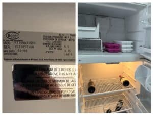 Roper-Refrigerator-and-Frigidaire-Freezer