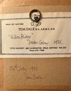 Set-of-Six-Miniature-Watercolors-by-Tom-Dale-second-image