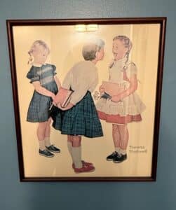 Set-of-Three-Norman-Rockwell-Prints-The-Doctor-and-the-Doll-The-Golden-Rule-and-The-Tattletale-fourth-image