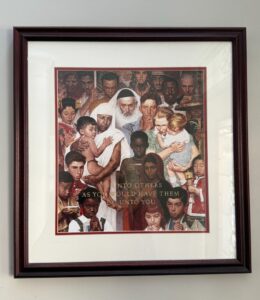 Set-of-Three-Norman-Rockwell-Prints-The-Doctor-and-the-Doll-The-Golden-Rule-and-The-Tattletale-second-image
