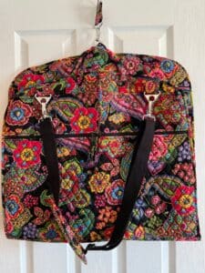Vera-Bradley-Quilted-Weekender-Bag-Folk-Flower-Pattern
