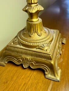 Vintage-Brass-Art-Nouveau-Bankers-Lamp-second-image