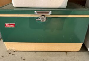 Vintage-Coleman-Steel-Belted-Cooler