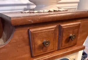 Vintage-Ethan-Allen-Dry-Sink-with-Grape-Motif-third-image