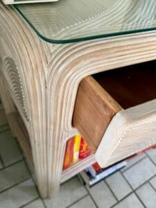 Vintage-Pencil-Reed-Rattan-Console-Table-second-image