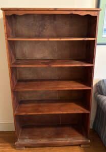 Vintage-Shaker-Style-Solid-Wood-Bookcase