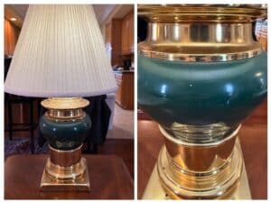 Vintage-Stiffel-Brass-and-Green-Ceramic-Table-Lamp