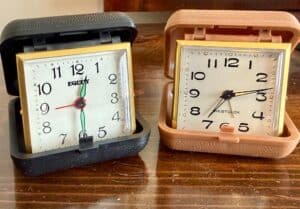 Vintage-Travel-Alarm-Clocks-Equity-and-Westclox