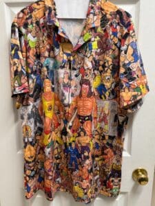 Vintage-Wrestling-Character-Collage-Hawaiian-Shirt