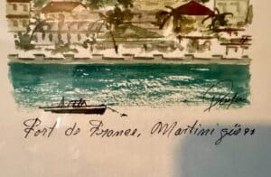 Watercolor-Painting-of-Fort-de-France-Martinique-second-image