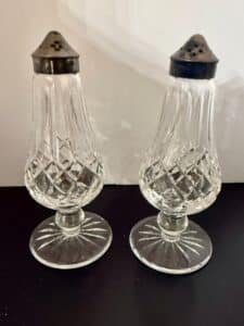 Waterford-Crystal-Lismore-Pattern-Salt-and-Pepper-Shakers