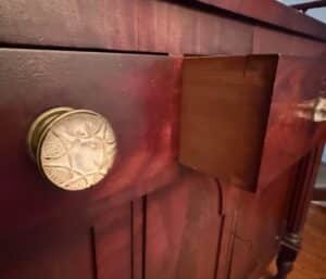 American-Empire-Crotch-Flame-Mahogany-Sideboard-third-image