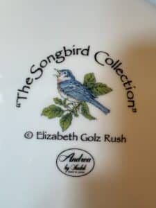 Andrea-by-Sadek-Songbird-Collection-Decorative-Plate-with-Northern-Cardinal-and-Dogwood-Blossoms-second-image