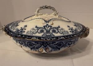 Antique-Flow-Blue-Tureen-with-Lid