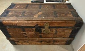 Antique-Steamer-Trunk
