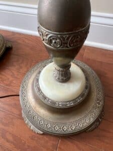 Art-Deco-Brass-and-Marble-Bridge-Floor-Lamp-second-image