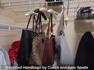 Assorted-Handbags-by-Coach-and-Kate-Spade