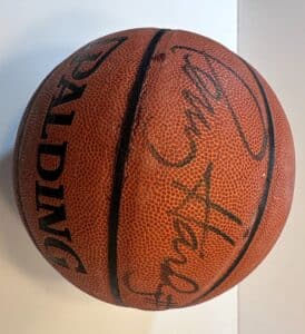 Autographed-Michael-Jordan-Spalding-NBA-Basketball