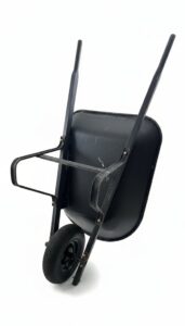 Black-Metal-Wheelbarrow